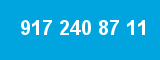 917 240 87 11 917 240 87 11